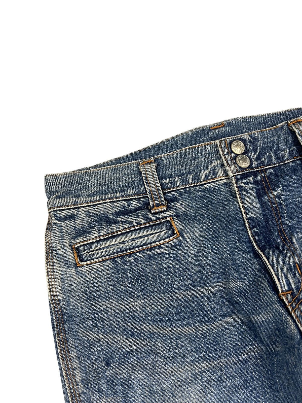 Hysteric Glamour × Vintage 90s Hysteric Glamour Kinky Bondage Cropped Jeans Size 30" / US 8 / IT 44 - 7 Thumbnail