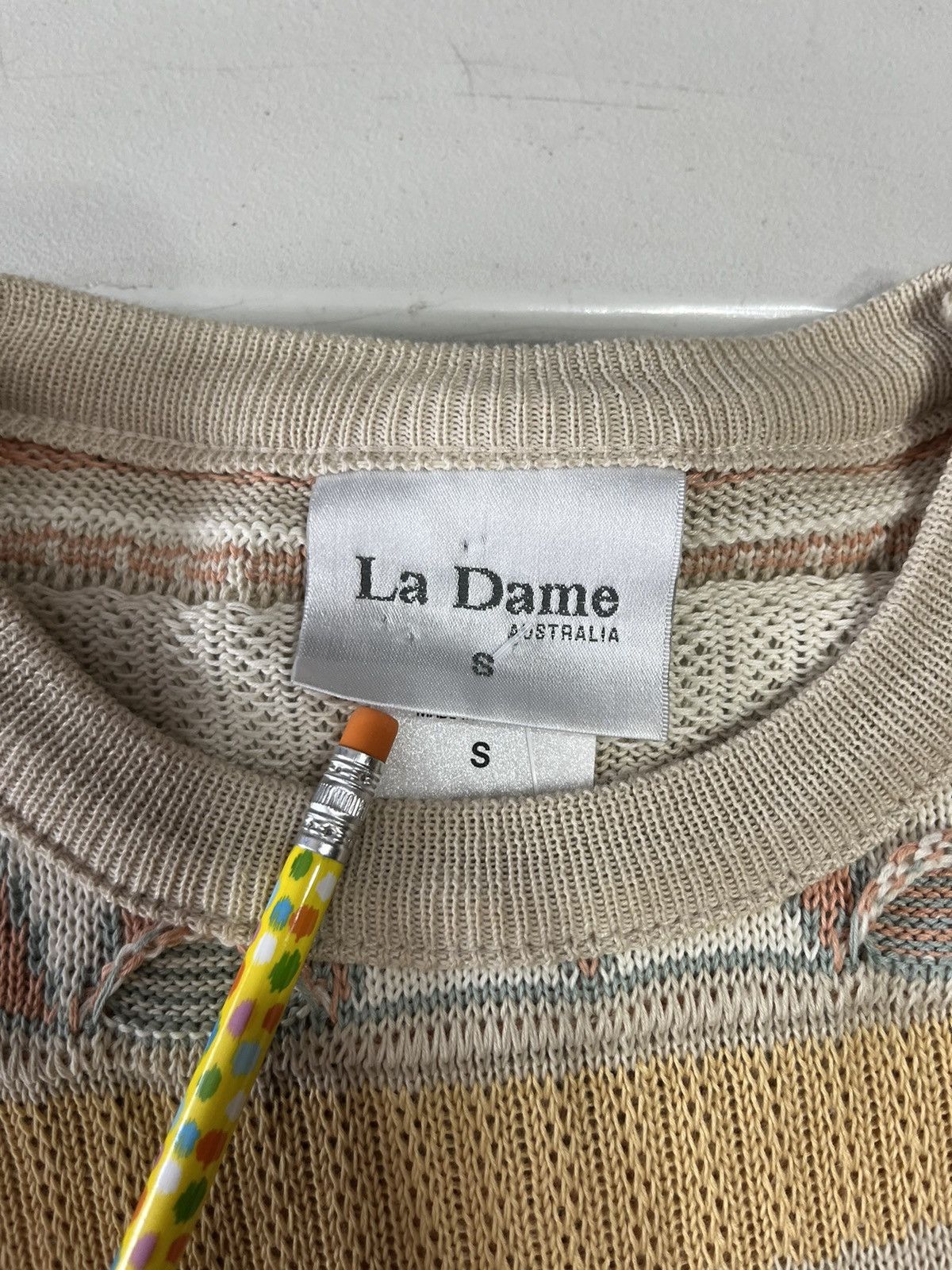 Vintage Vintage la dame Australia 3d knit sweater Size S / US 4 / IT 40 - 2 Thumbnail