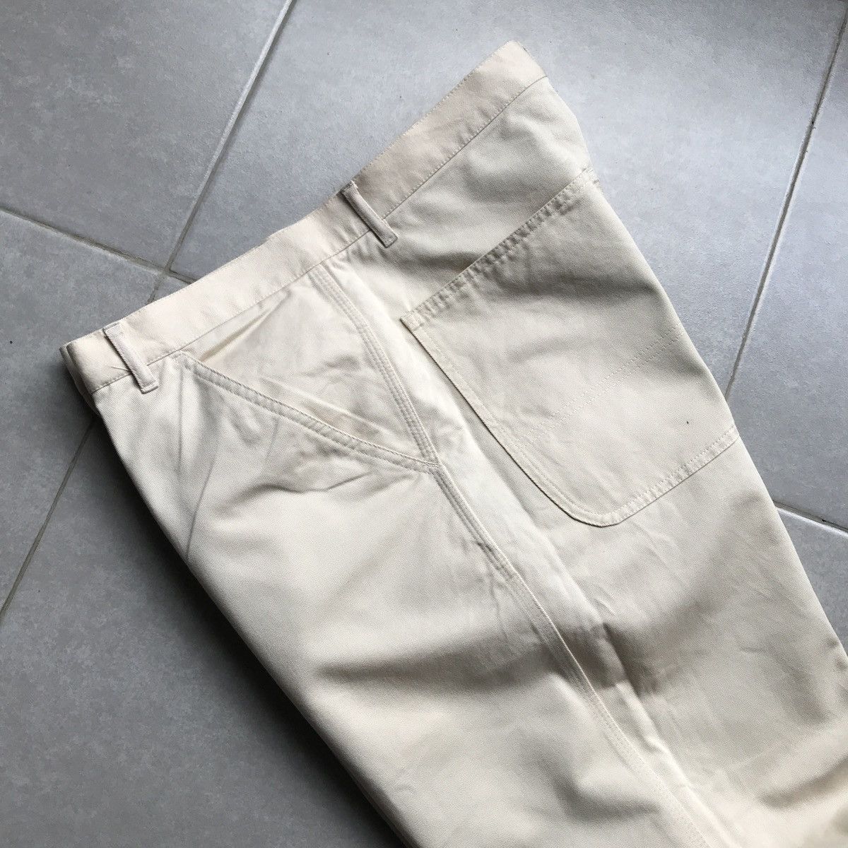 Comme des Garcons SHIRT Comme des Garcons SHIRT beige trouser Size US 34 / EU 50 - 13 Thumbnail