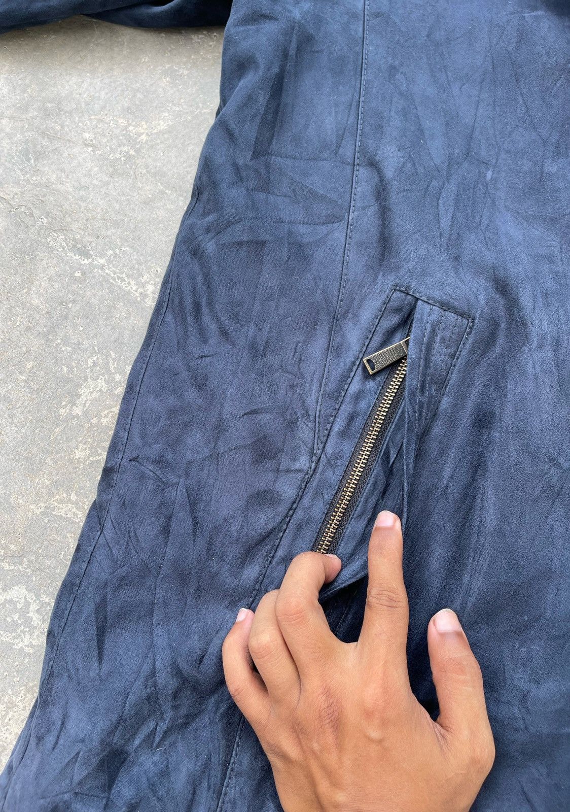 Bugatti 🔥Vintage Bugatti Velvet Light Jacket Zipper Ups Size US L / EU 52-54 / 3 - 8 Thumbnail