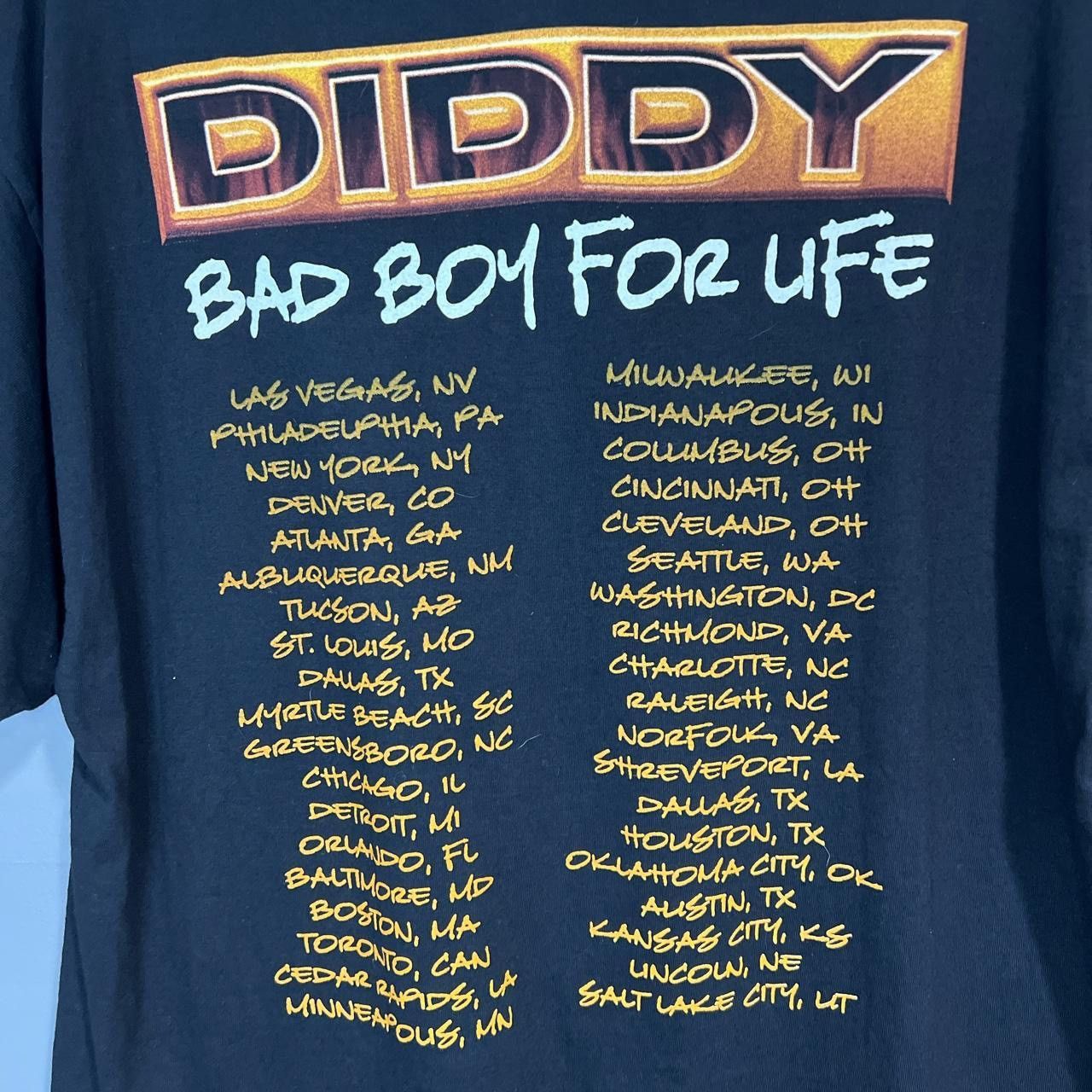 Vintage P Diddy Puff Daddy Puffy We Invented The Remix rap tee rap t Size US XL / EU 56 / 4 - 2 Thumbnail