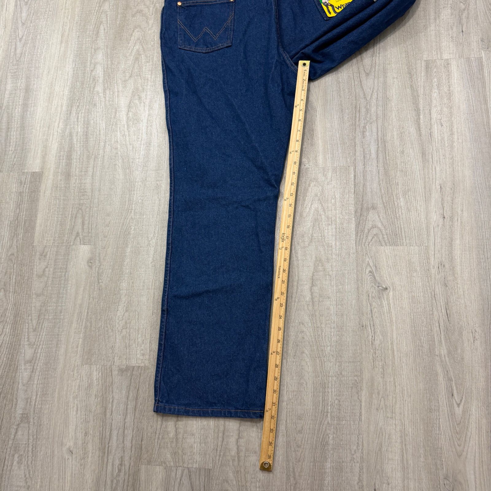 Wrangler Wrangler 936 Slim Cowboy Cut Jeans Men's 42x32 Blue NEW NWT Size US 42 / EU 58 - 8 Thumbnail