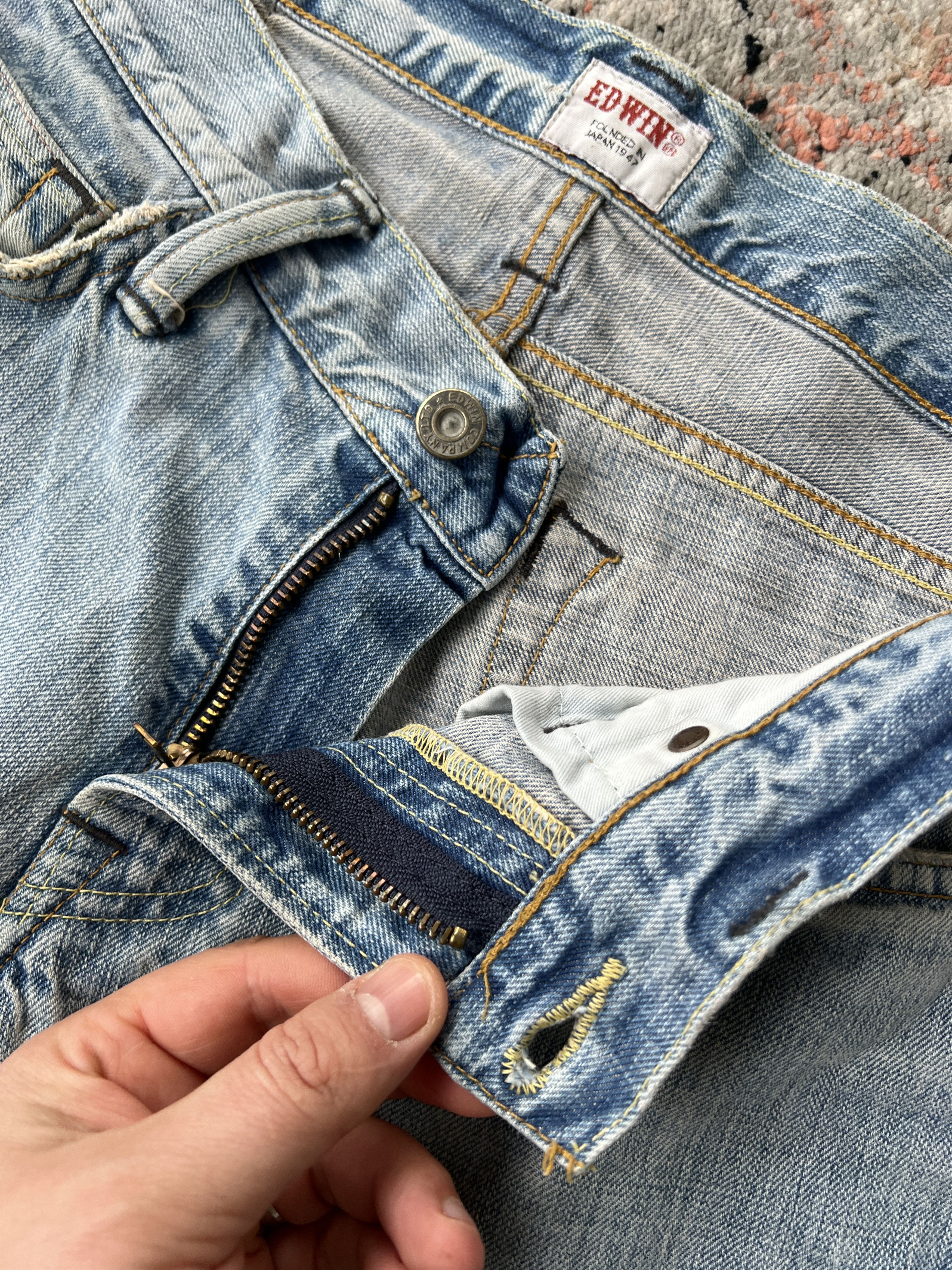Edwin Edwin ED-77 Slim Vintage Denim Pants Size US 30 / EU 46 - 4 Thumbnail