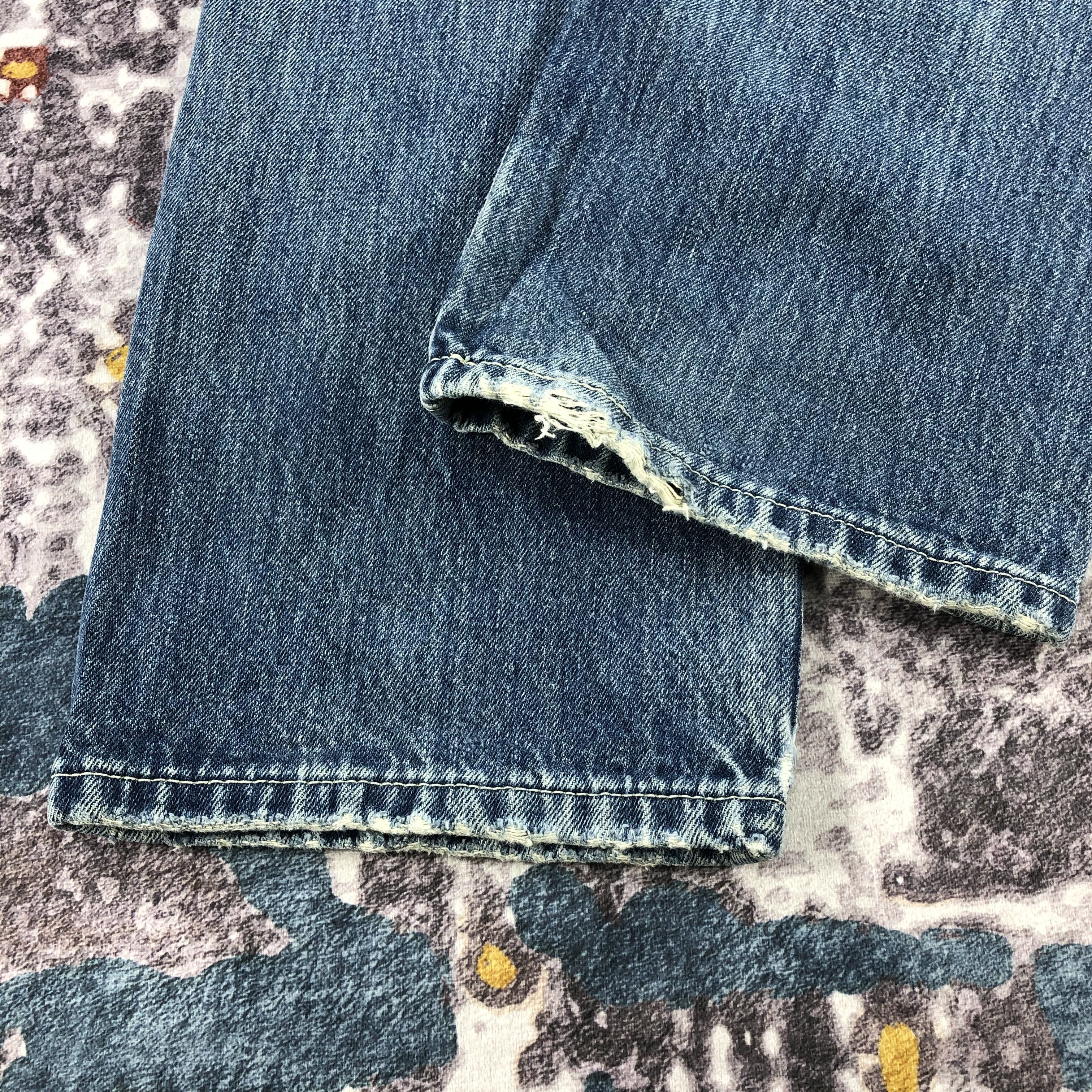 Levi's Vintage Blue Wash Levis 501 Jeans-JM2101 Size US 32 / EU 48 - 4 Thumbnail