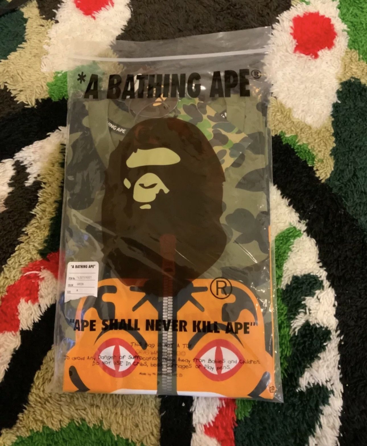 Bape A BATHING APE BAPE 1st Camo Tiger T-shirt Size M Size US M / EU 48-50 / 2 - 4 Thumbnail