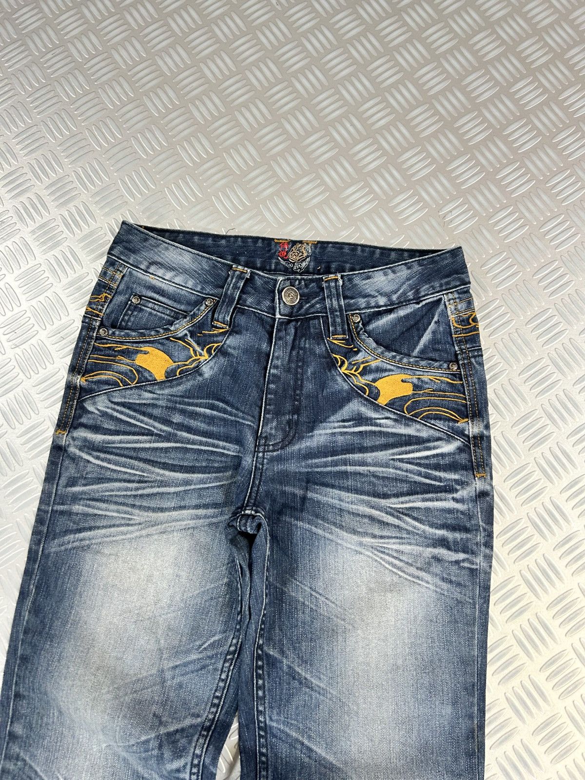 Japanese Brand × Vintage Vintage y2k Denma Fable Jeans Japanese jeans 90s Size US 38 / EU 54 - 8 Thumbnail