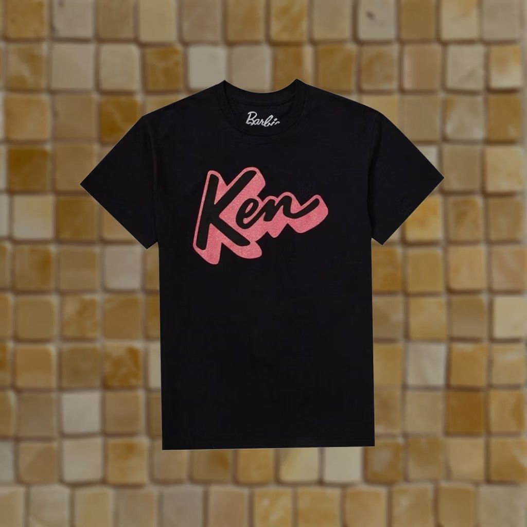 Vintage VINTAGE BARBIE KEN GLITTER GRAPHIC BLACK SHORT SLEEVE T-SHIRT 3X Mens Size US XXL / EU 58 / 5 - 1 Preview