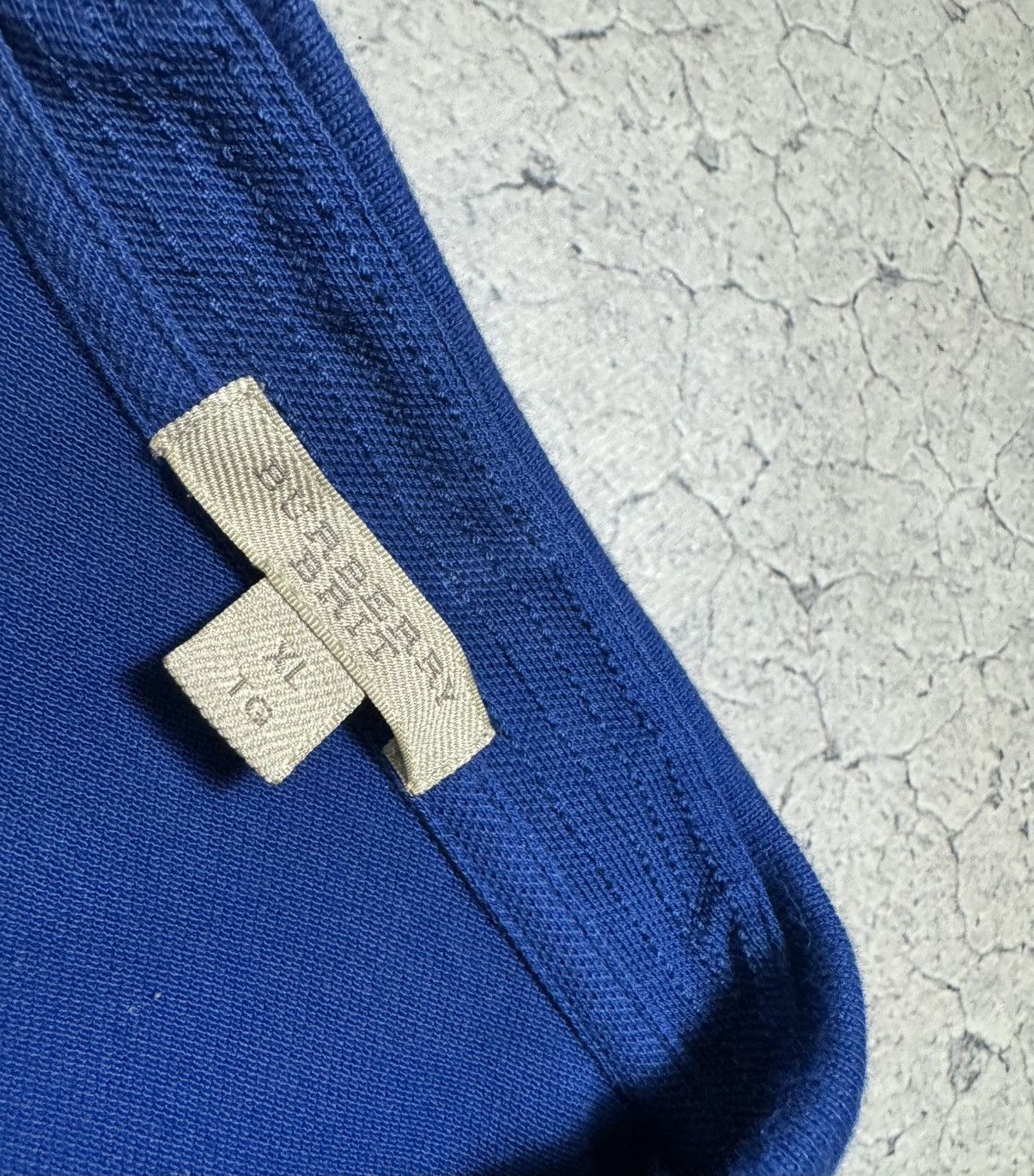 Burberry Burberry Luxury Polo Shirt Blue Size XL Vintage Size US XL / EU 56 / 4 - 8 Thumbnail
