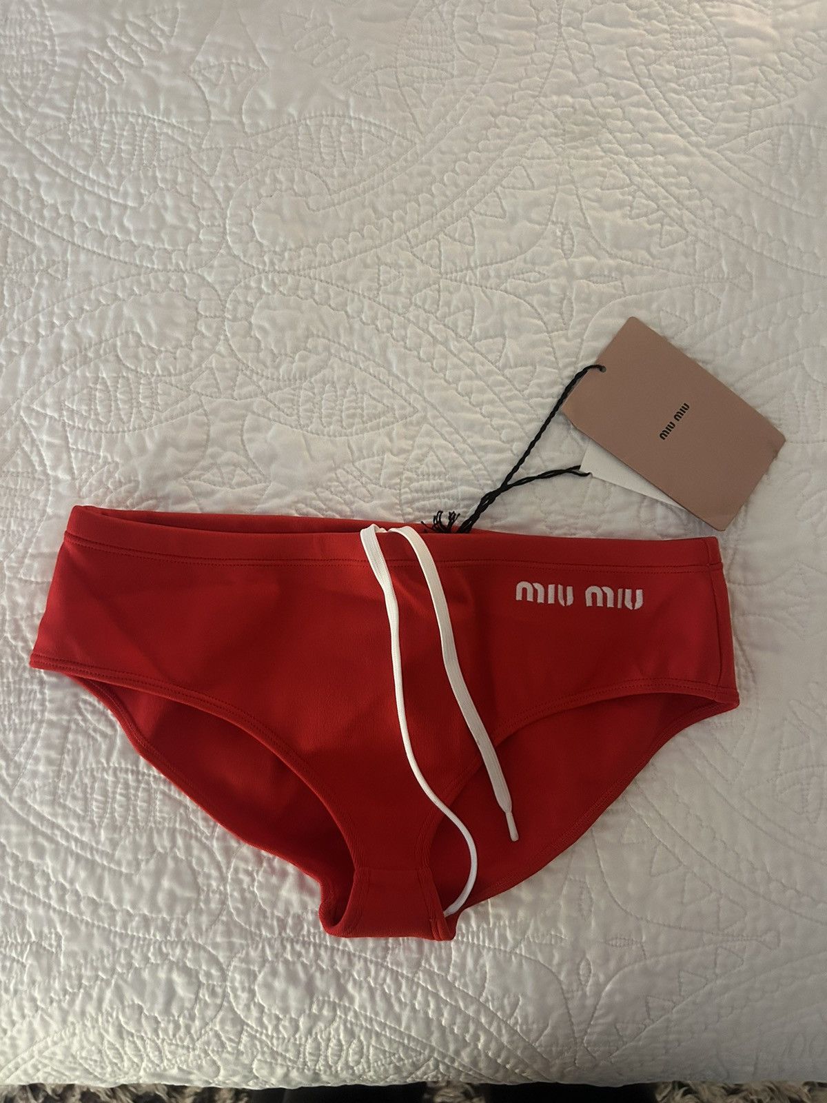 Miu Miu Miu Miu BRAND NEW Bikini Bottoms Size 27" / US 4 / IT 40 - 1 Thumbnail