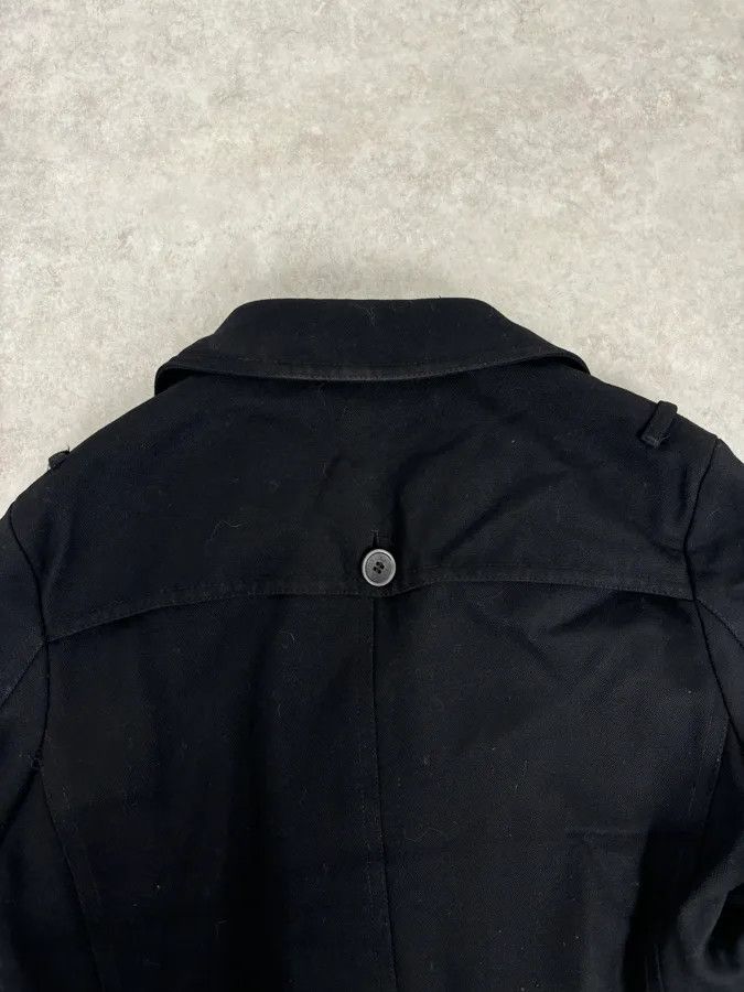 Daniele Alessandrini Daniele Alessandrini Black Classy Trench Coat Size US M / EU 48-50 / 2 - 6 Thumbnail