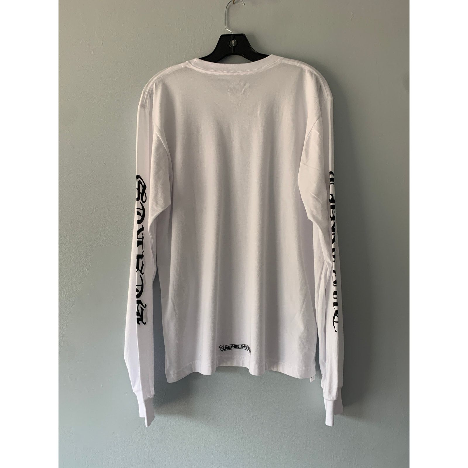 Chrome Hearts Chrome Hearts Long Sleeve Pocket Tee White Size Large NEW Size US L / EU 52-54 / 3 - 2 Thumbnail