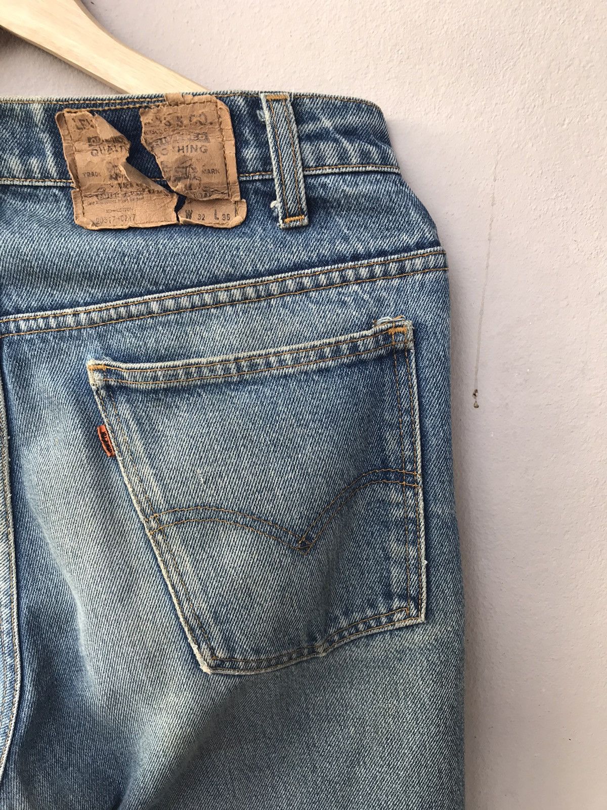 Levi's Vintage Levis Patchwork Denim custom sashiko Size US 32 / EU 48 - 12 Thumbnail
