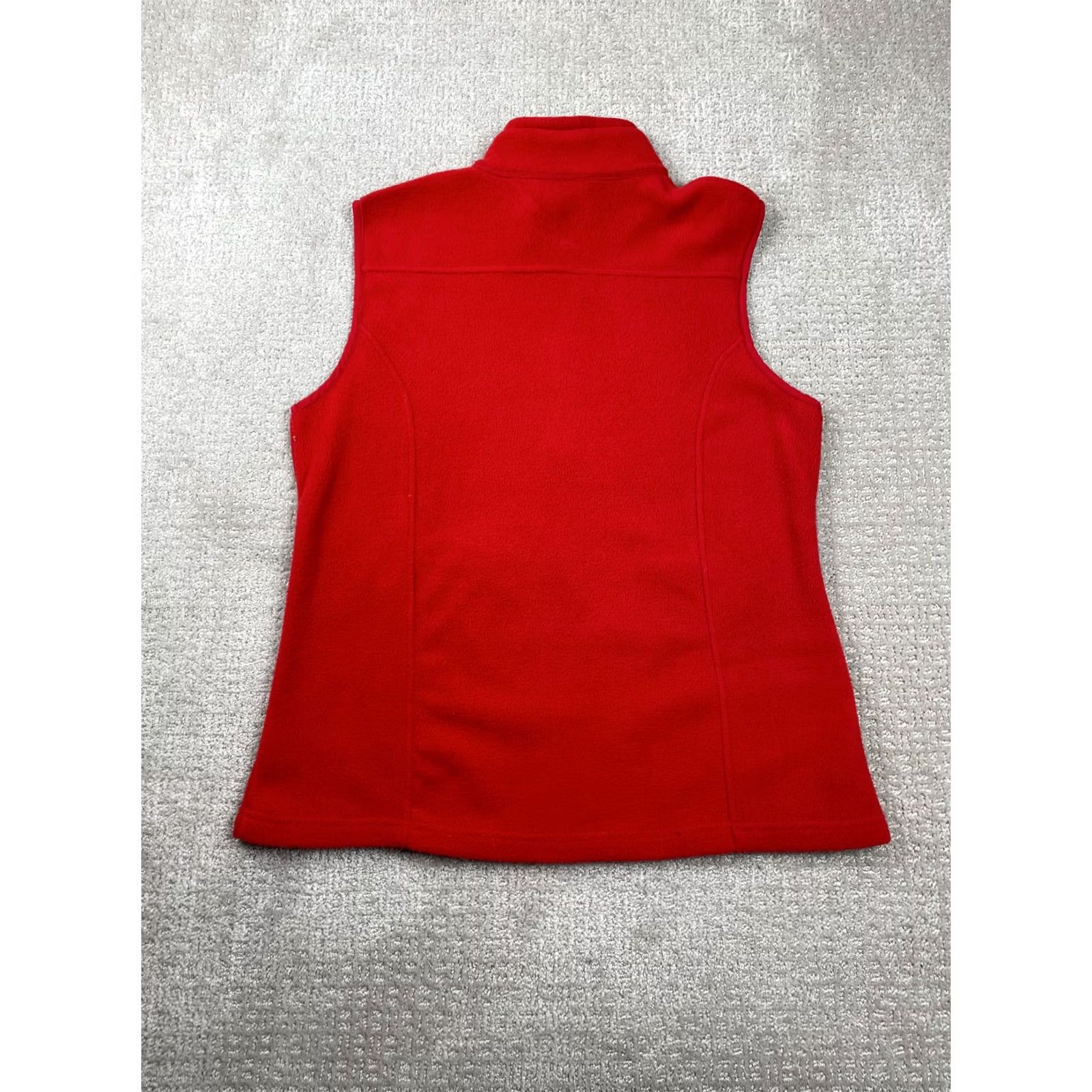 Eddie Bauer Eddie Bauer Vest Womens Large Cherry Red Fleece Full Zip Lightweight Outdoors Size L / US 10 / IT 46 - 7 Thumbnail