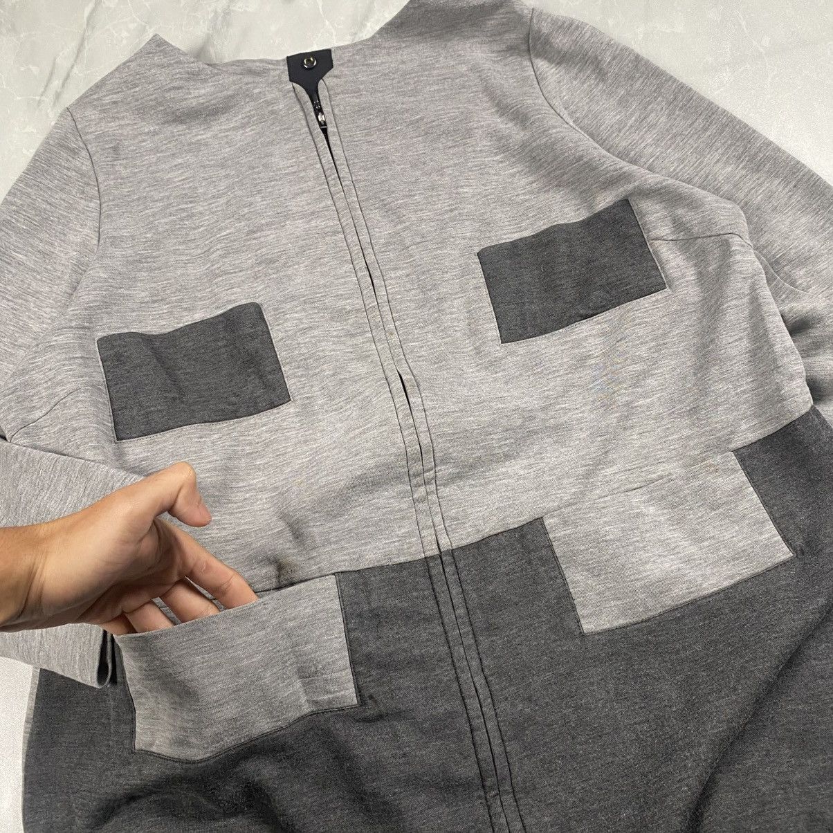 Hiroko Koshino Homme Hiroko Koshino BIS Dress Cardigan Sweatshirt Size L / US 10 / IT 46 - 3 Thumbnail