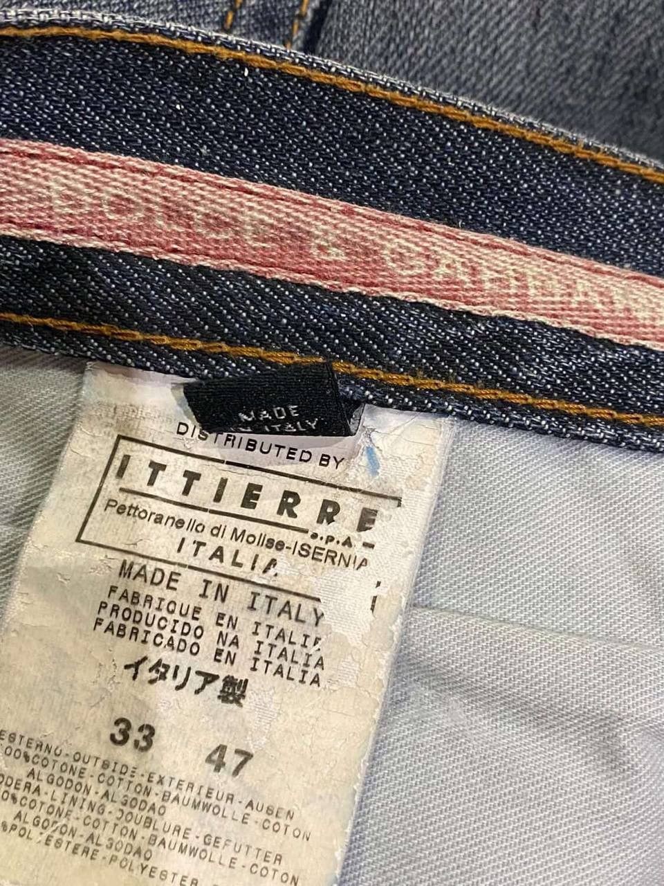 Dolce & Gabbana Vintage D&G Dolce & Gabbana Jeans Men's Light Wash Size US 33 - 12 Thumbnail