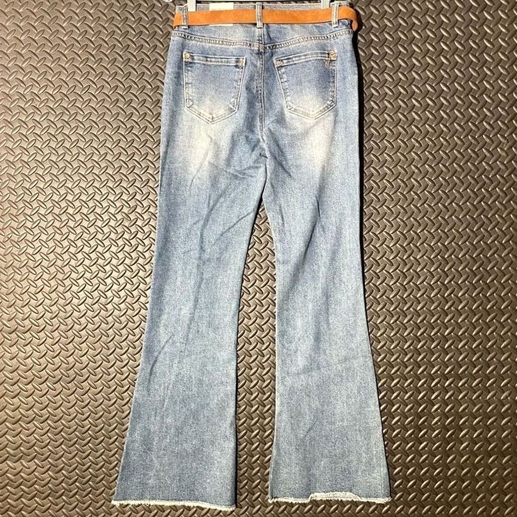 Vintage WallFlower Jeans NWT Super High Rise Womens Blue Vintage Flare 28 Size 28" / US 6 / IT 42 - 2 Thumbnail