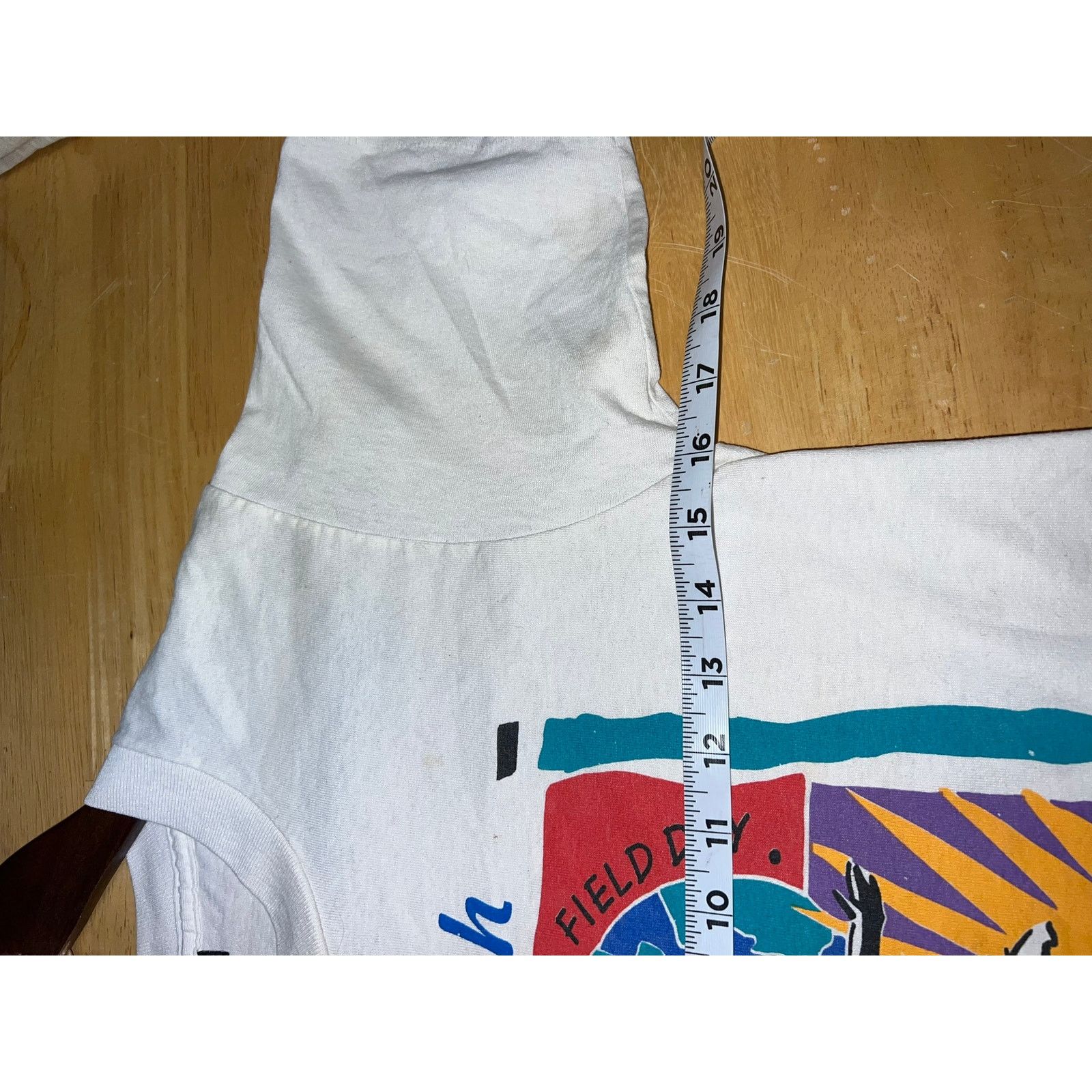 Fruit Of The Loom Youth Vintage Field Day Shirt Bush Elementary Sports Top L Size L / US 10 / IT 46 - 9 Thumbnail
