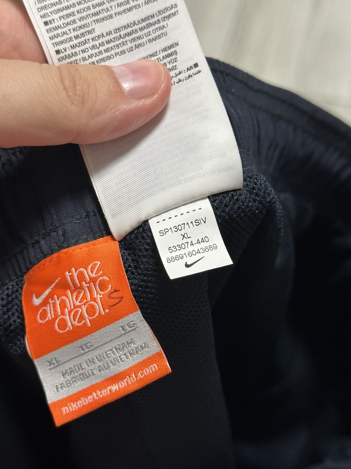 Nike Vintage Nike Drill Pants Streetwear Y2K Sweatpants Size US 36 / EU 52 - 7 Thumbnail