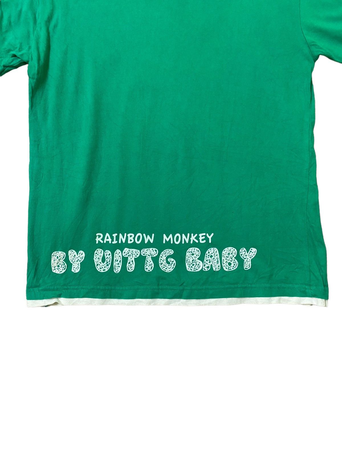 Japanese Brand Offer Uittg Baby Rainbow Monkey Multicolour Print Tee Size US S / EU 44-46 / 1 - 13 Thumbnail