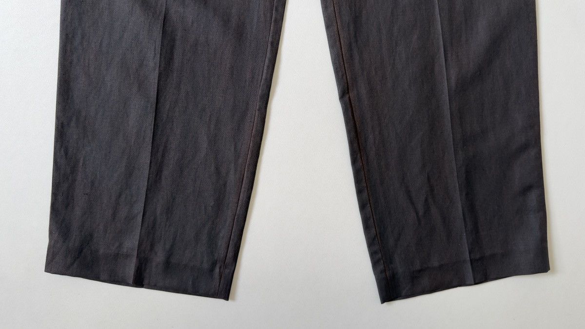 Maison Margiela S/S 23 Brown Over Dyed Wide Leg Pants Size US 36 / EU 52 - 14 Thumbnail