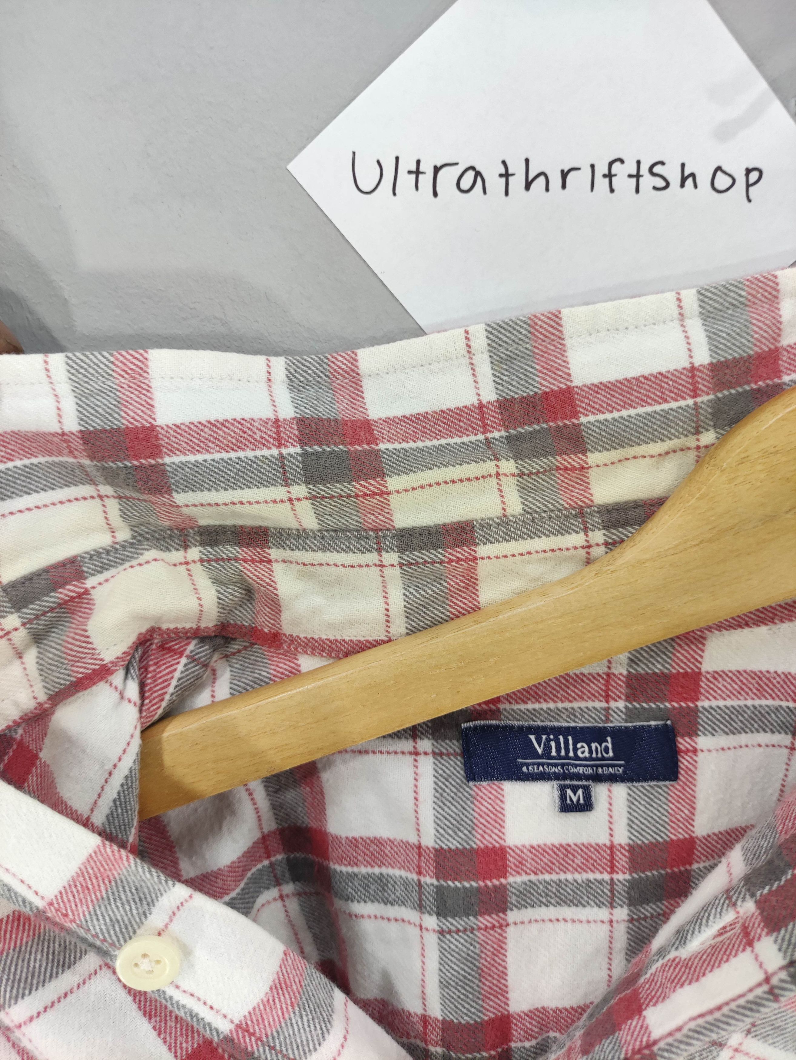 Flannel Vintage Villaland Shirt Button Up Long Sleeve Size US M / EU 48-50 / 2 - 6 Thumbnail