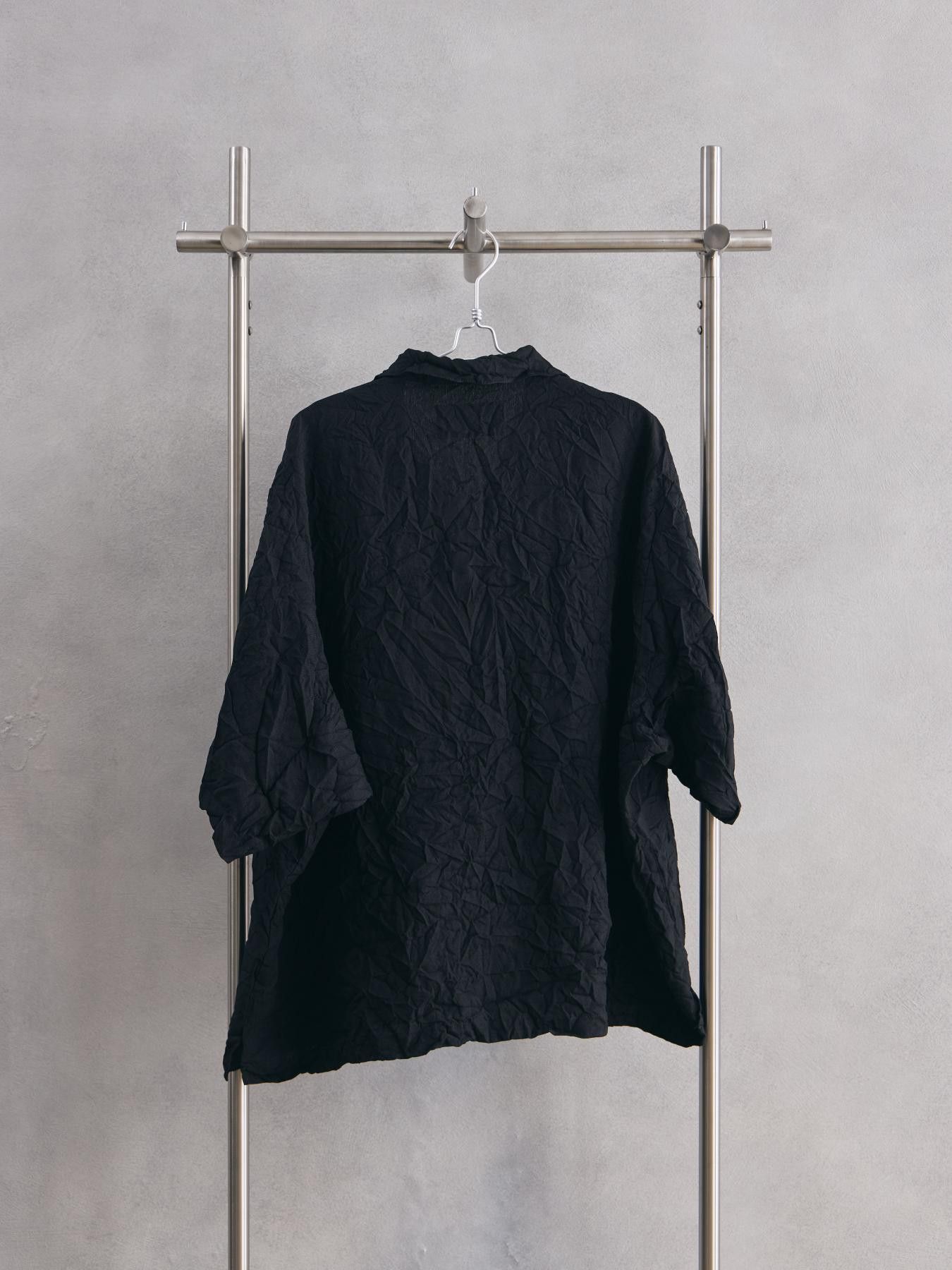 Other I’m here : - UNFORM OPEN COLLAR SHIRTS - BLACK Size US M / EU 48-50 / 2 - 3 Thumbnail