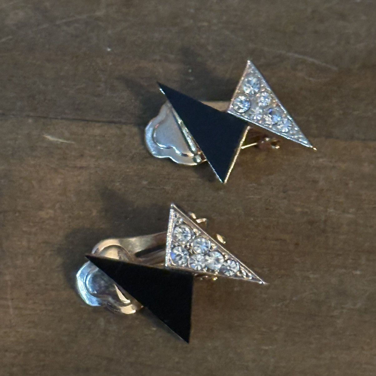 Vintage Vintage modern geometric clip on earrings Size ONE SIZE - 5 Thumbnail