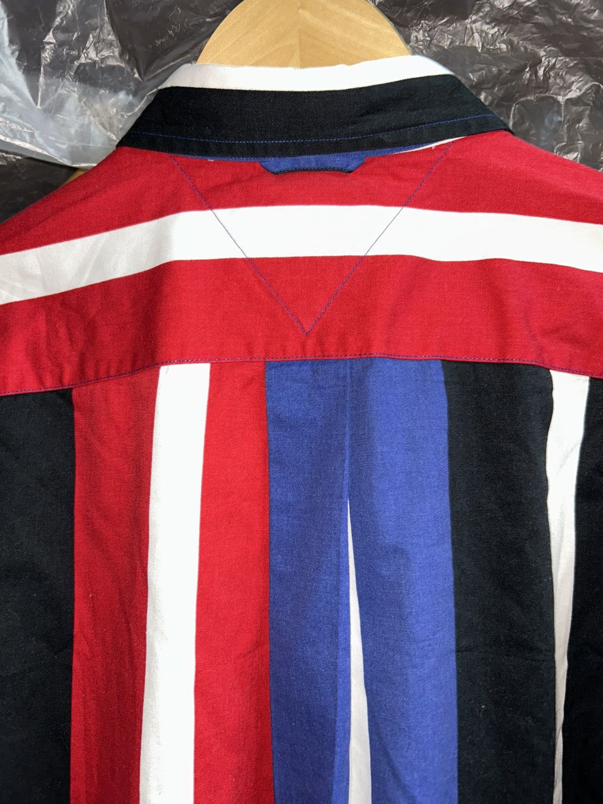 Tommy Hilfiger Striped Multicolor Button Up Longsleeve Shirt Size US L / EU 52-54 / 3 - 6 Thumbnail
