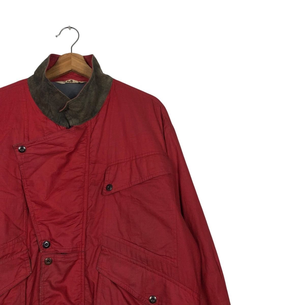 Japanese Brand 🔥VINTAGE BOMBER JACKET CARMINA JAPAN ISSEY MIYAKE Size US L / EU 52-54 / 3 - 8 Thumbnail