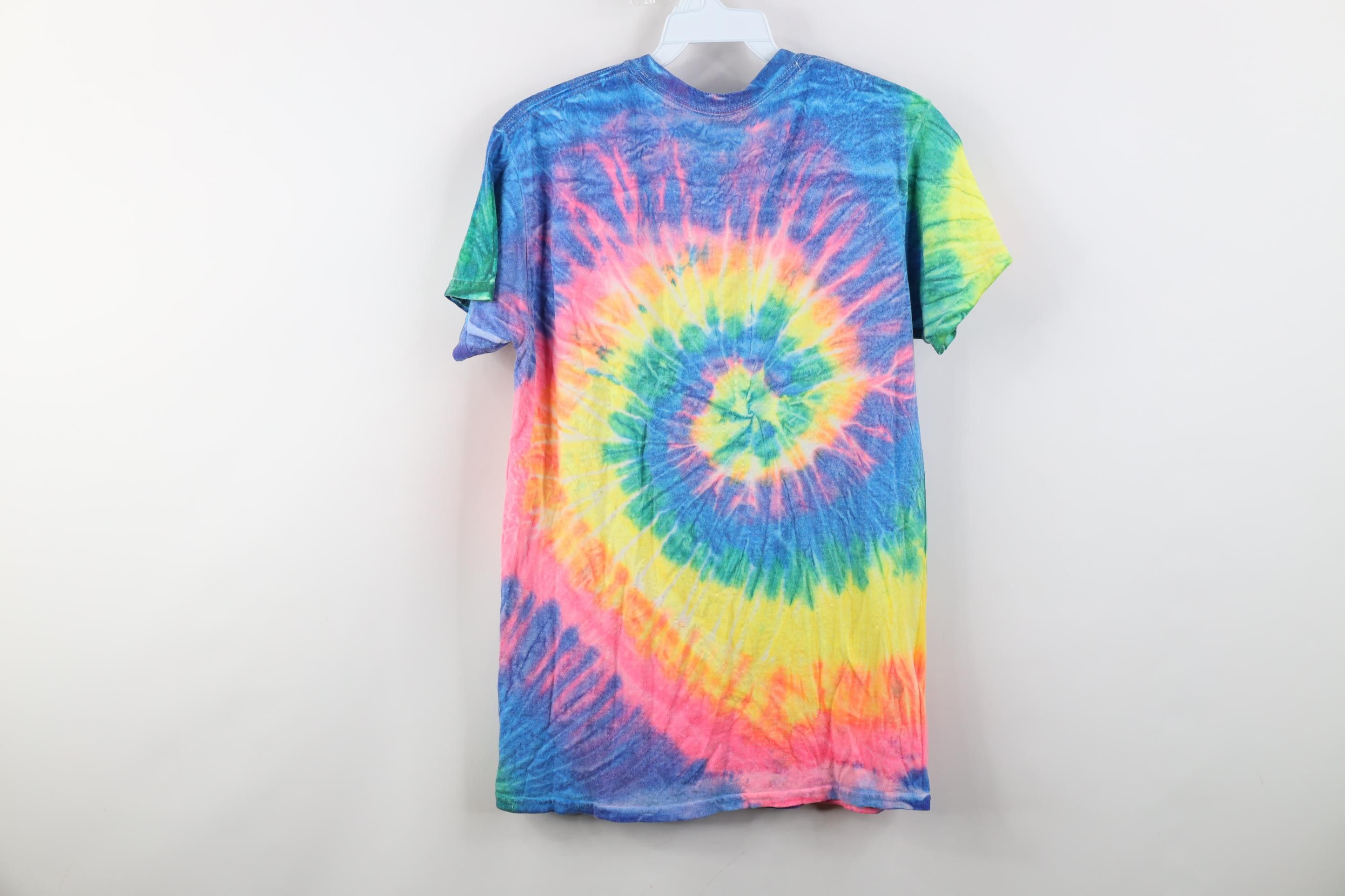 Vintage Y2K Rick and Morty Get Schwifty Tie Dye Short Sleeve T-Shirt Size US S / EU 44-46 / 1 - 12 Thumbnail
