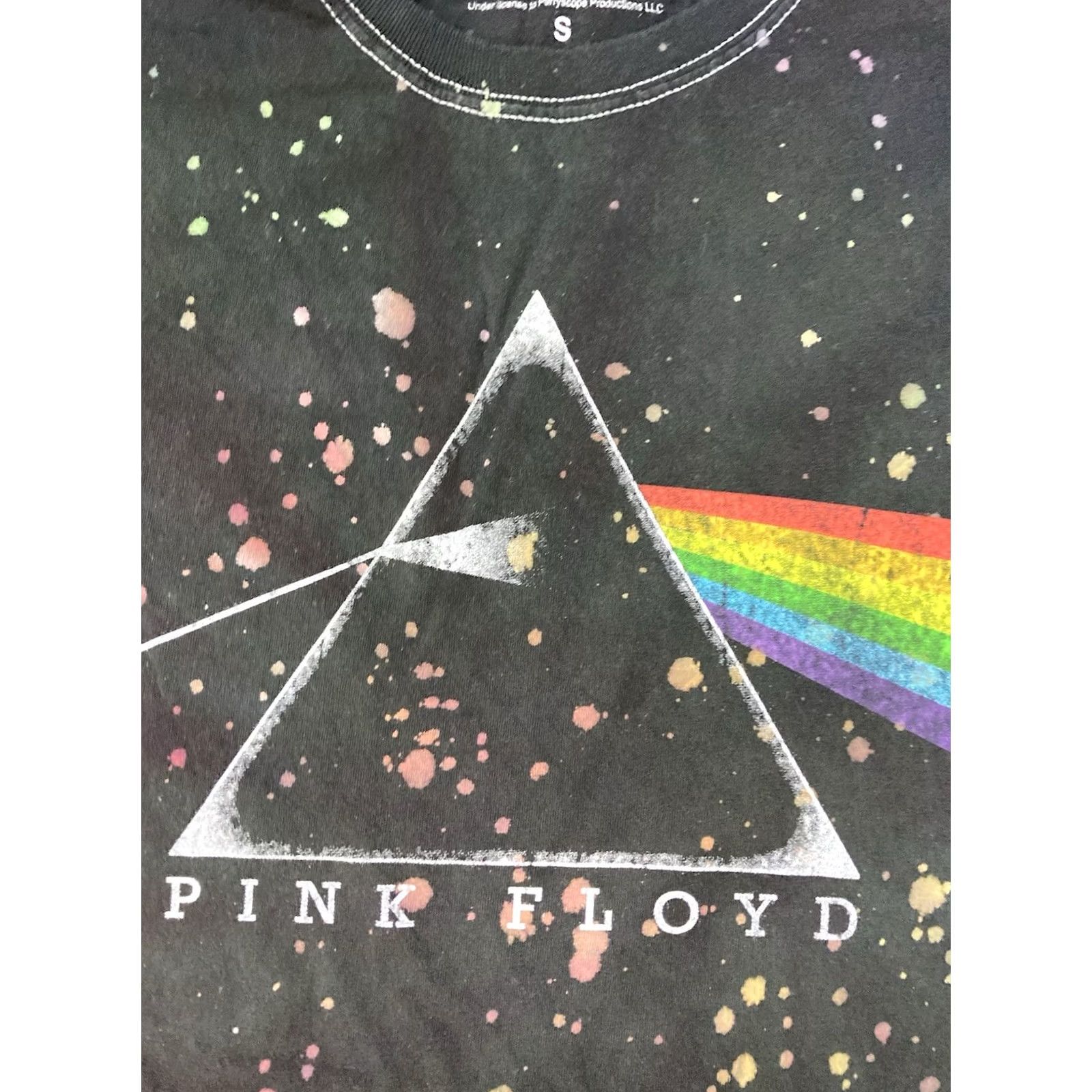 Vintage VINTAGE Pink Floyd Graphic T-shirt Men Small Black Tie Dye Short Sleeve Music Size US S / EU 44-46 / 1 - 2 Thumbnail