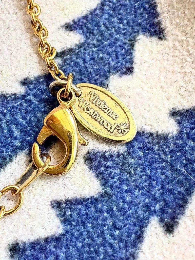 Vivienne Westwood Vivienne Westwood Golden Saturn Necklace Size ONE SIZE - 3 Thumbnail