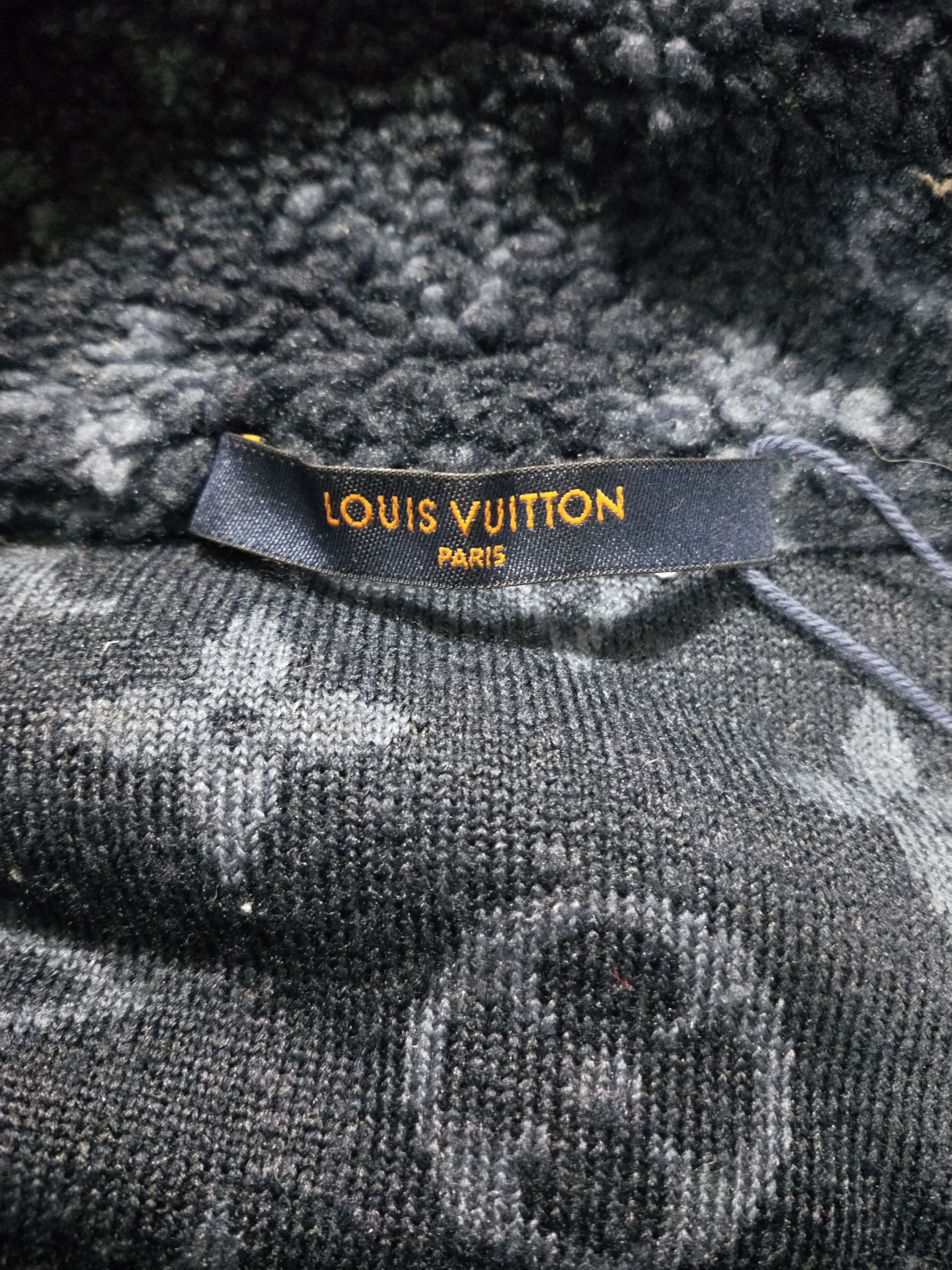 Louis Vuitton Monogram Fleece Zip Jacket Size US XL / EU 56 / 4 - 4 Thumbnail