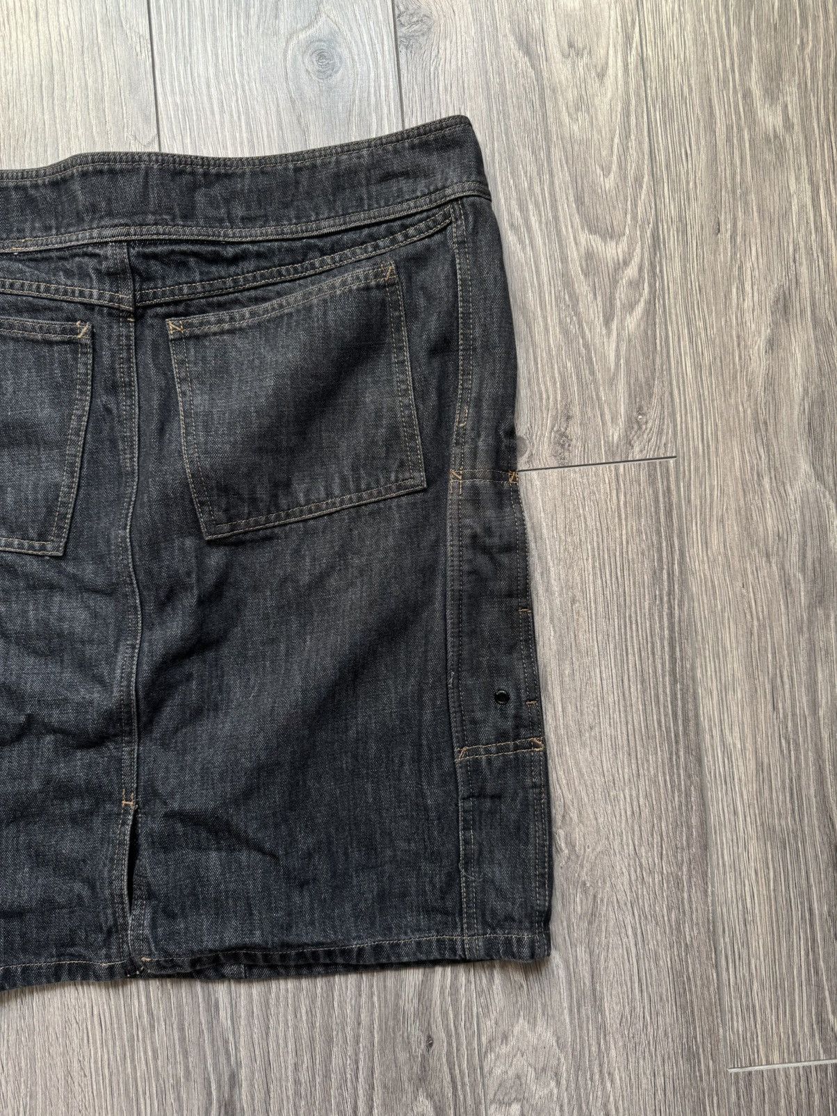 Gucci × Tom Ford Gucci by Tom Ford Old Money Denim skirt Size 32" / US 10 / IT 46 - 3 Thumbnail