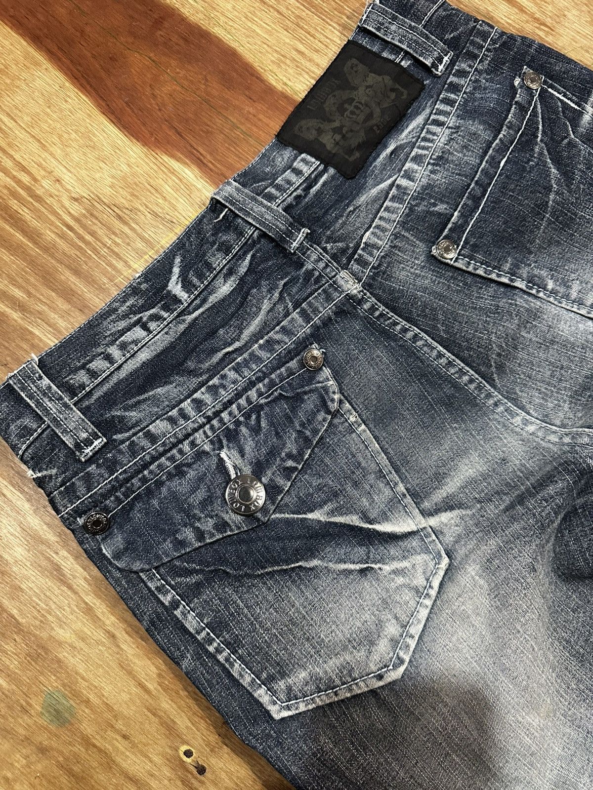 LOWBOX Lowbox Japan jeans Size US 33 - 3 Thumbnail