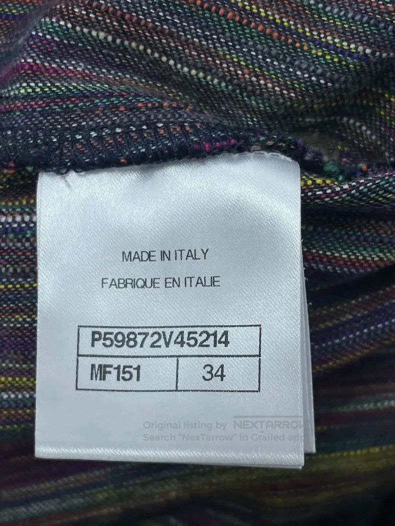 Chanel Chanel Dark blue denim wide-leg trousers Size 42" / US 20 - 5 Thumbnail