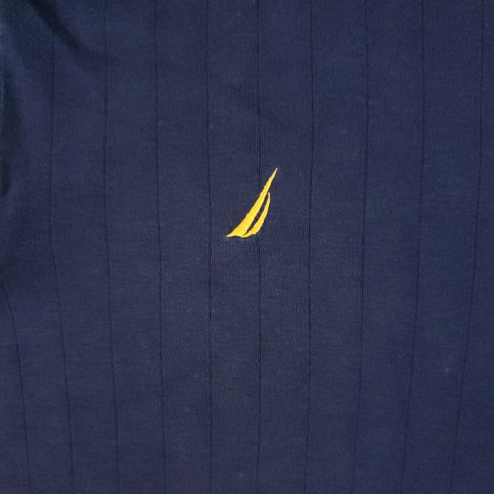 Nautica Nautica Polo Shirt Mens XL Blue Solid Short Sleeve Button Collar Classic Preppy Sports Logo Casual Shirt Mens XL Blue Size US XL / EU 56 / 4 - 3 Thumbnail