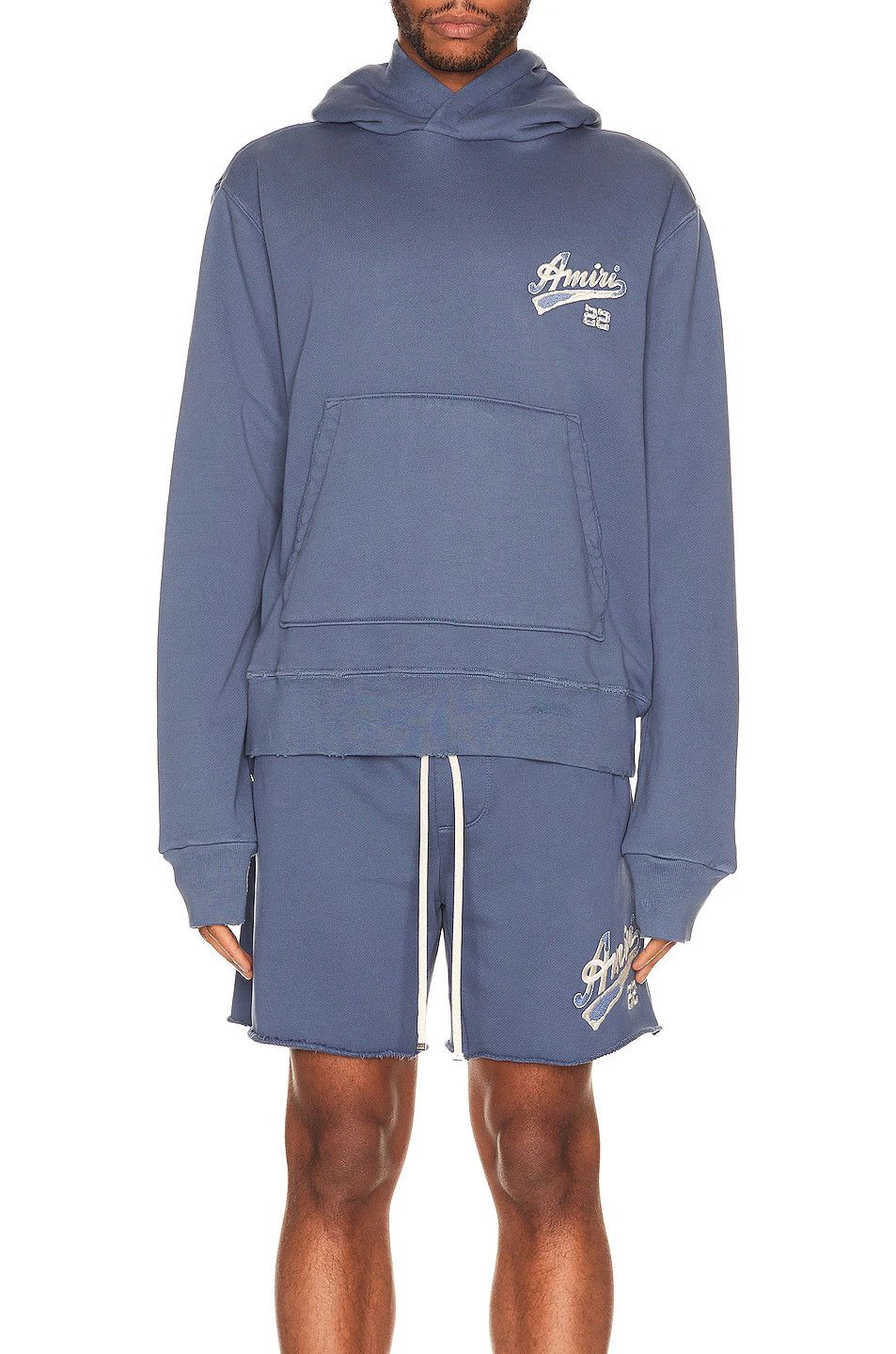 Amiri o1gr1nt1024 Amiri 22 Hoodie in Bluefin Size US XL / EU 56 / 4 - 3 Thumbnail