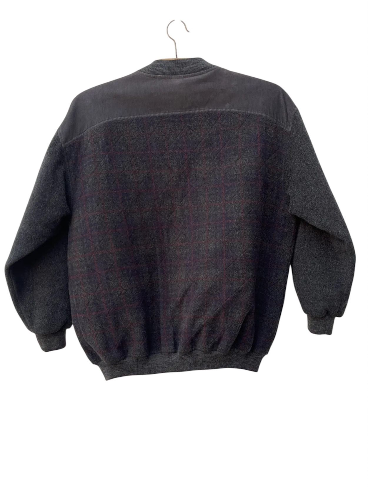 Burberry 🔥burberry bomber wool vintage 90s jacket size xl Size US XL / EU 56 / 4 - 4 Thumbnail