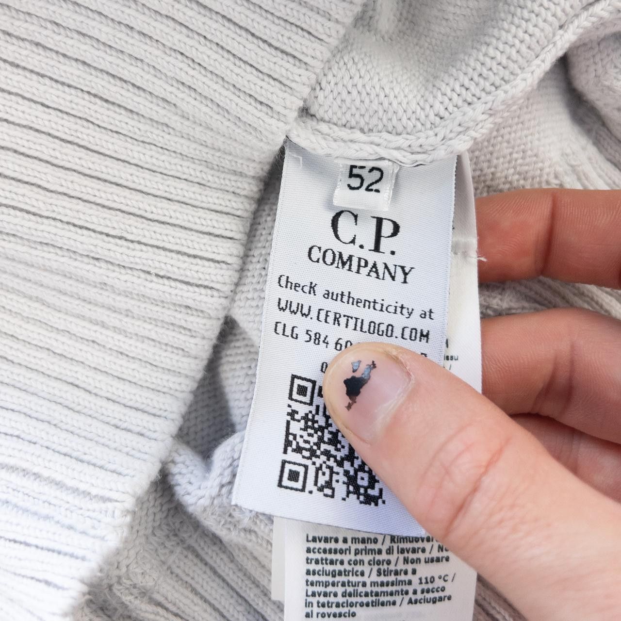 C.P. Company Vintage CP Company Zip Up Knit Jumper Size 52 | Grailed
