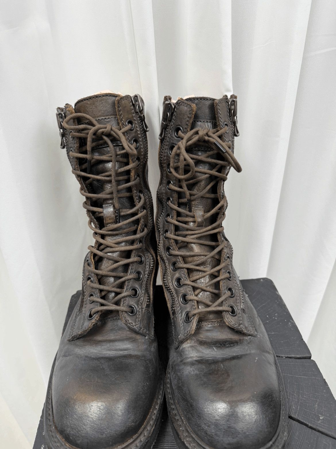 Julius Sz 2 Julius Double Zip Combat Boots-2505 Size US 9 / EU 42 - 7 Thumbnail