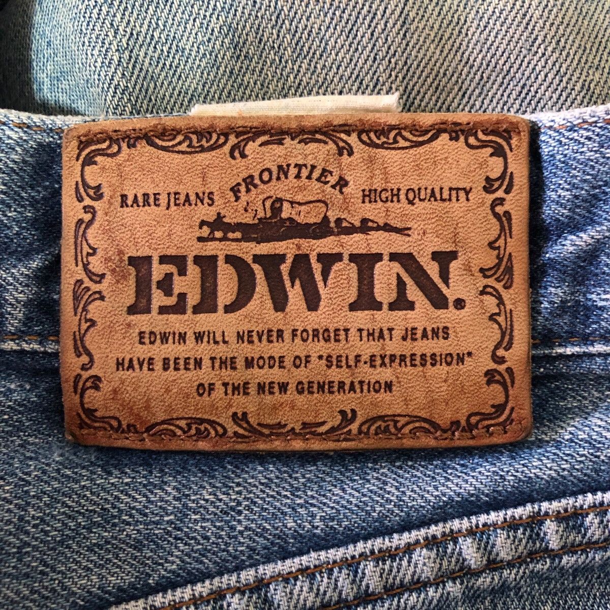 Edwin Vintage Edwin Distressed Denim Jeans Size US 32 / EU 48 - 10 Thumbnail