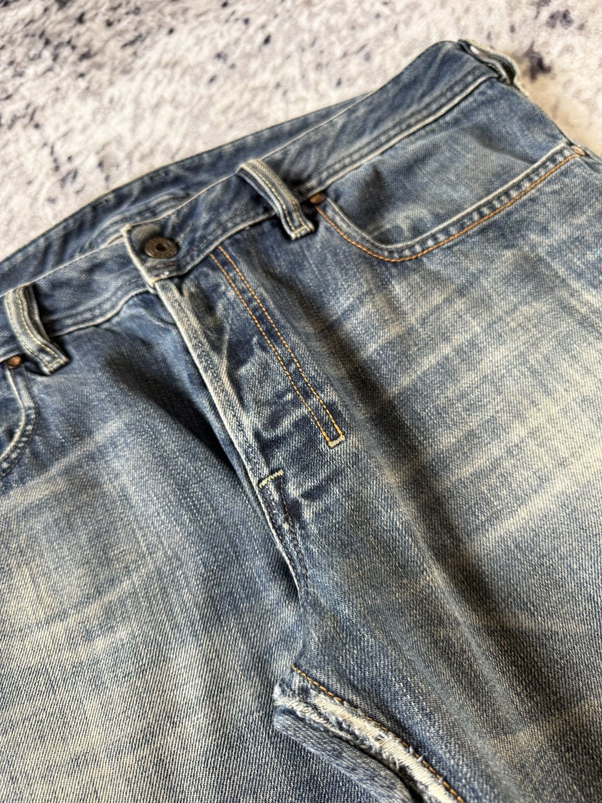 Diesel Diesel Fade Wash Zatiny Flared Jeans Italy Made Size US 34 / EU 50 - 10 Thumbnail