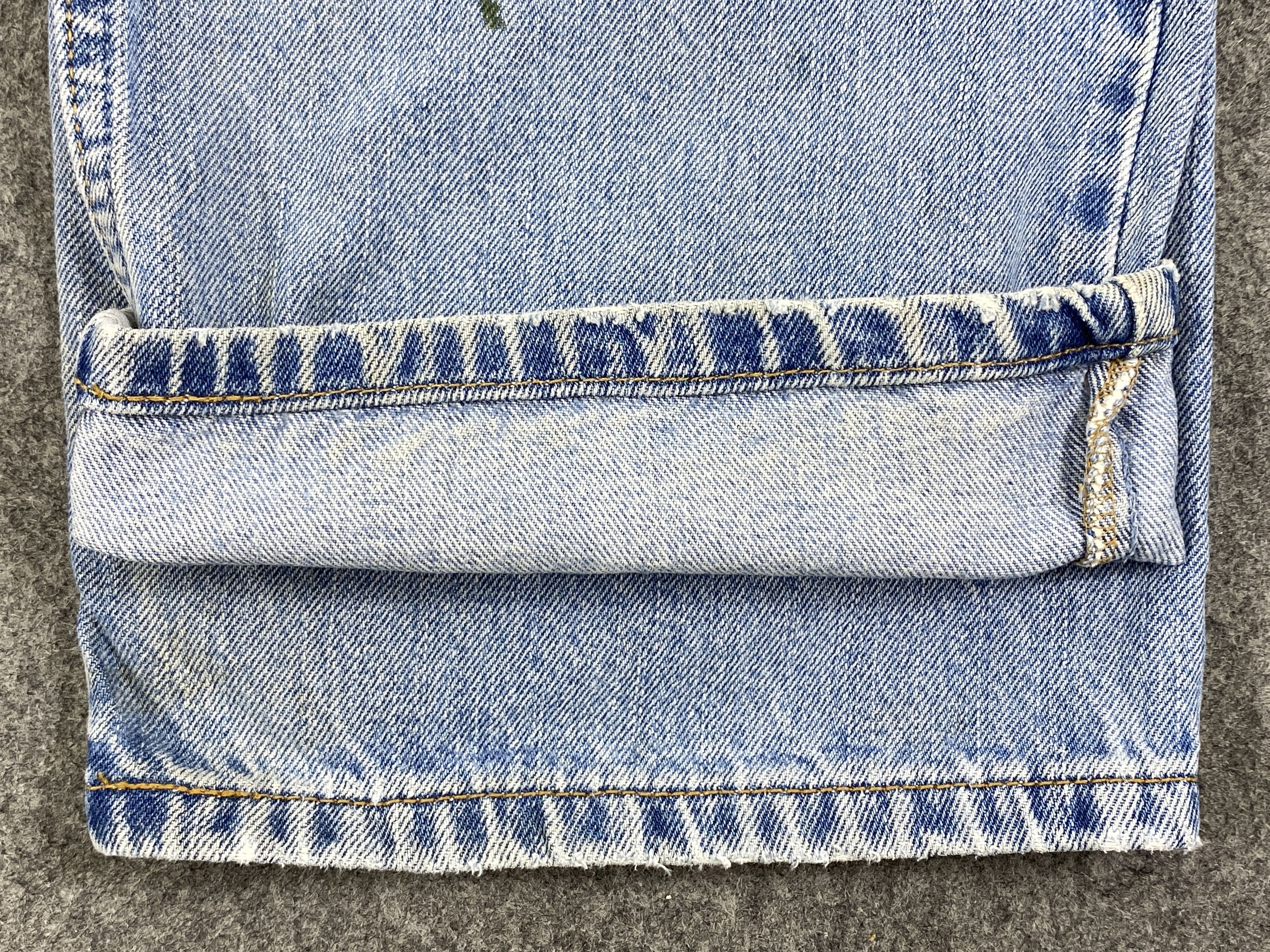 Levi's Light Blue Wash Vintage Levi's 505 37x31 Denim -JN1822 Size US 36 / EU 52 - 11 Thumbnail