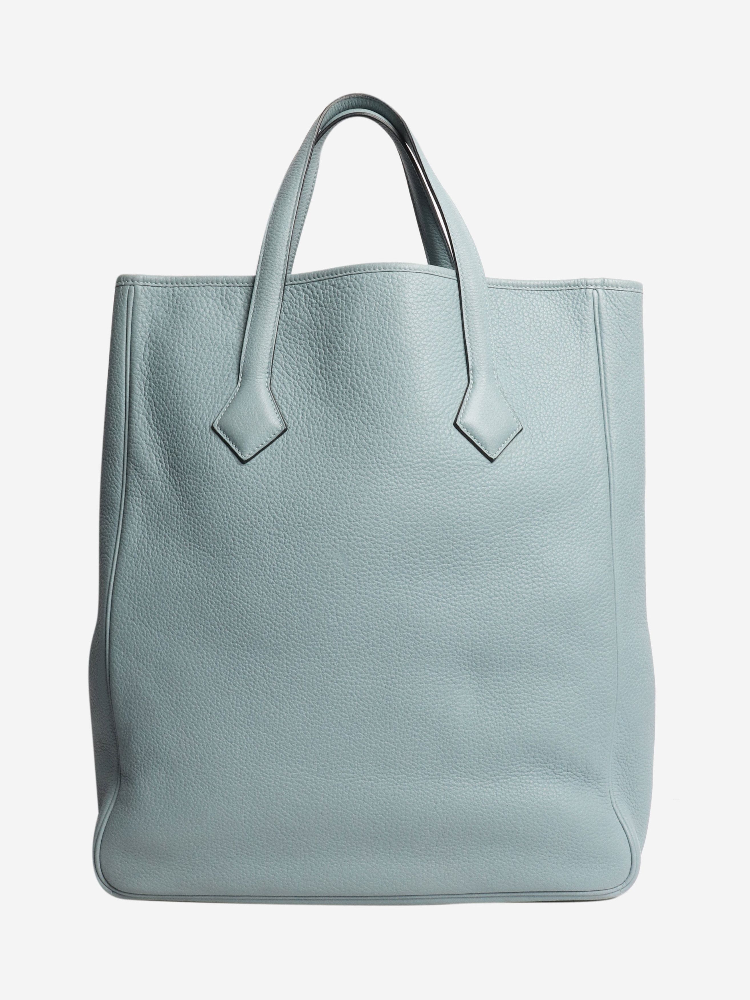 Other Light blue leather tote bag Size ONE SIZE - 1 Thumbnail