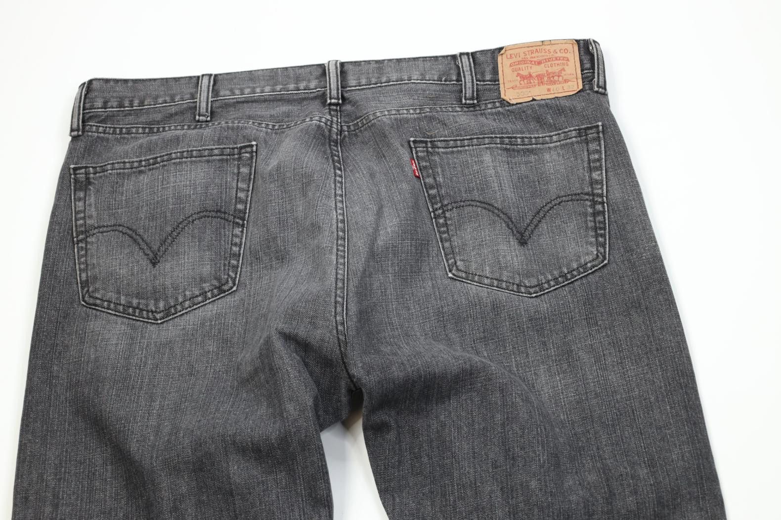 Levi's Vintage Y2K Levis 505 Fit Straight Leg Denim Jeans Black Size US 40 / EU 56 - 12 Thumbnail
