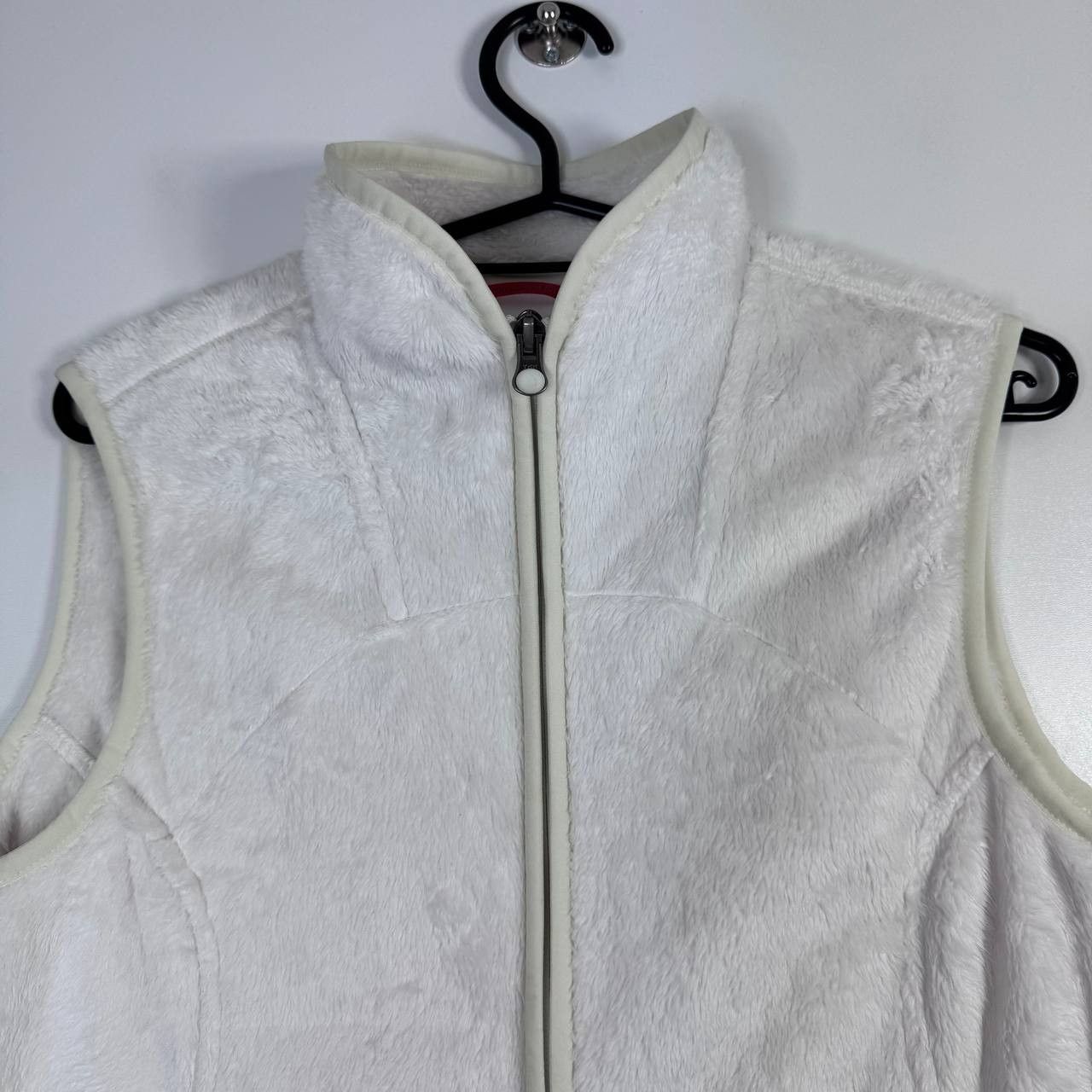 Thames The North Face Fleece Vest White Full Zip Sleeveless WomensM Size M / US 6-8 / IT 42-44 - 2 Thumbnail