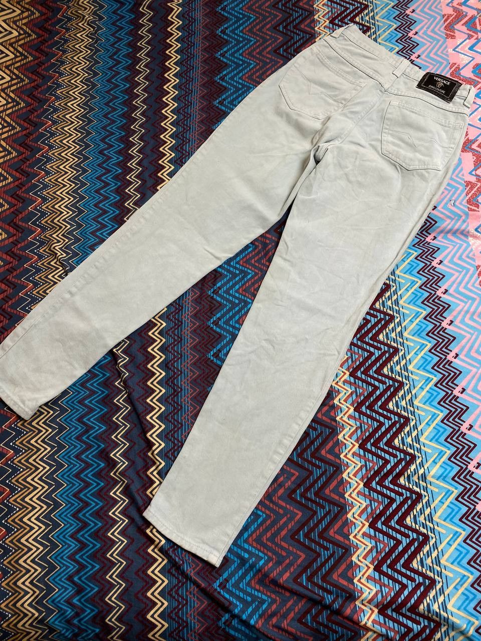 Versace × Versace Jeans Couture × Vintage Versace Jeans Couture Vintage Y2k Denim Pants womens Size 29" - 18 Thumbnail