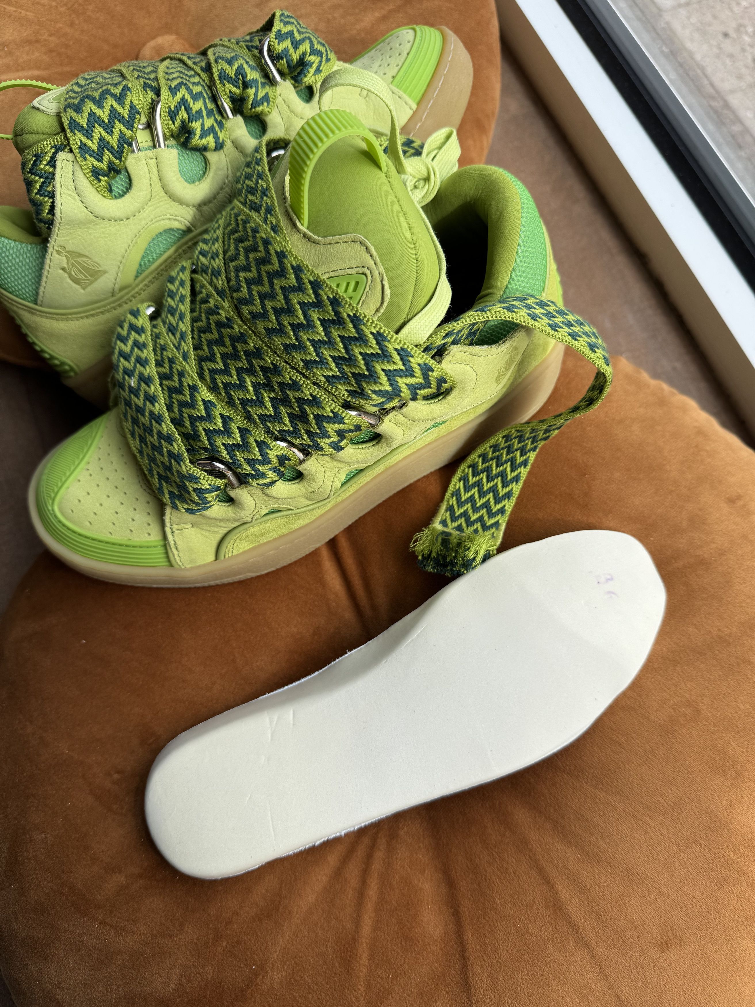 Lanvin Lanvin Curb Light Green Size US 6 / IT 36 - 8 Thumbnail