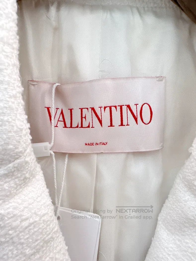 Valentino Valentino White preppy blazer Size XS / US 0-2 / IT 36-38 - 6 Thumbnail